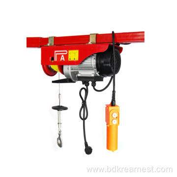 PA mini type wire rope electric hoist 1200kg